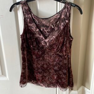 Elie Tahari Velvet top